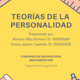 Teorías de la personalidad (1)