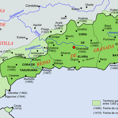 Timeline: Regne de Granada