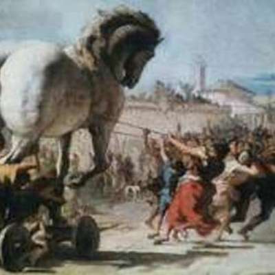 Timeline: Trojan War by Milli Martinez