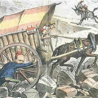 Timeline: Línea del tiempo desde 1833 hasta 1874