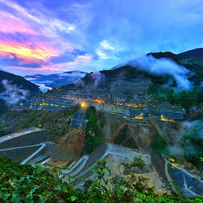 Timeline: Proyecto Hidroeléctrico ituango.
