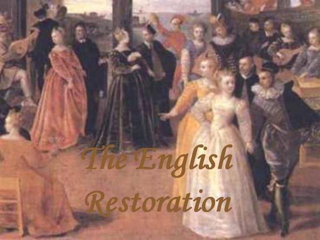 Social life in restoration england image