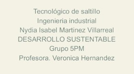 Timeline: EL DESARROLLO SUSTENTABLE