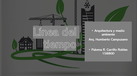 Timeline: Linea del tiempo. Arquitectura y Medio Ambiente