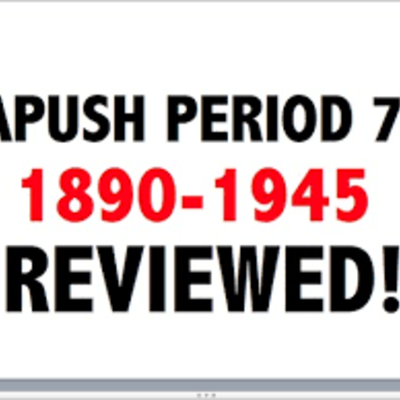 Timeline: APUSH 7 Imperialism and WW1