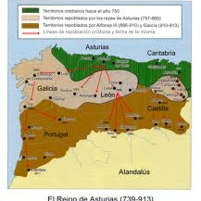 Timeline: LA EVOLUCION DEL REINO ASTUR-LEONES (A-C)