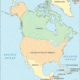 North america map