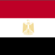 Large flag of egypt