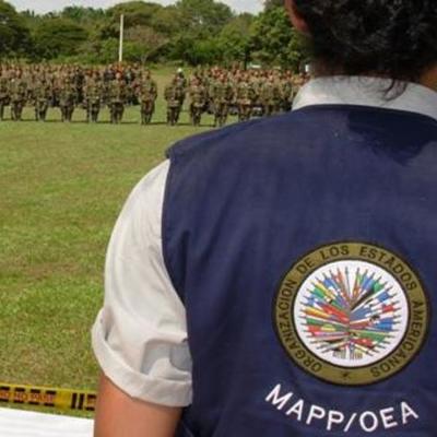 Timeline: Misiones de Apoyo a Proceso de Paz ( OEA)  Claudia Bolivar