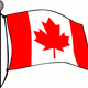 Canada flag waving