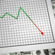 Istockphoto 10268704 going down graph