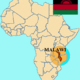 Malawi map