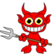 Cartoon devil