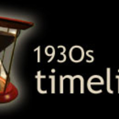 Timeline: LeeAnn's 1930s timeline