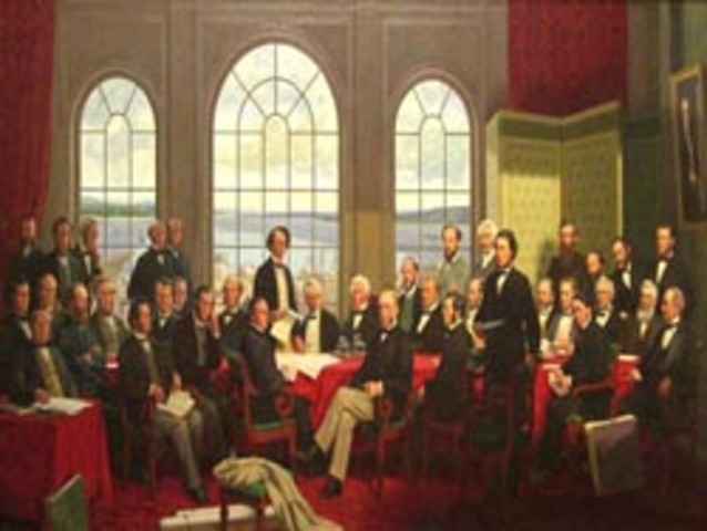 Confederation timeline Timetoast timelines