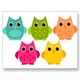 A bright bunch of owls postcard p239493557579763823qibm 400