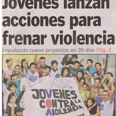 Timeline: Jóvenes contra la Violencia PORTADA Prensa Libre 18.10.10