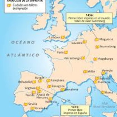 Timeline: El cambio cultural: Renacimiento y Reforma