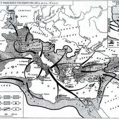 Timeline: Завоевание Римом Заподного Средиземноморья