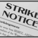 Strike notice