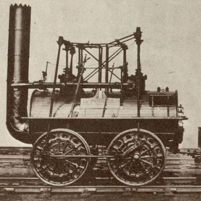 Timeline: The first trains