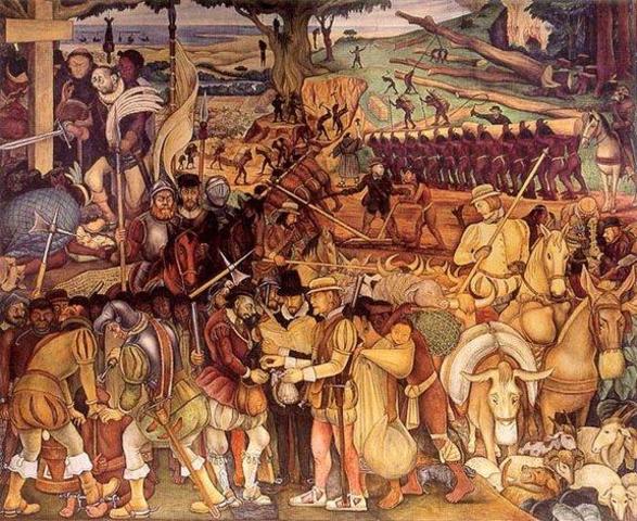 Aztec Invasion timeline | Timetoast timelines