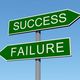 Success and failure sign