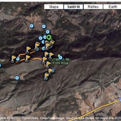 Timeline: Itinerari Font Roja