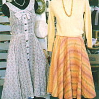 Timeline: 1940's-1950's - Bright colored clothes, skirts were mid-calf length