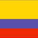 Colombia flag large