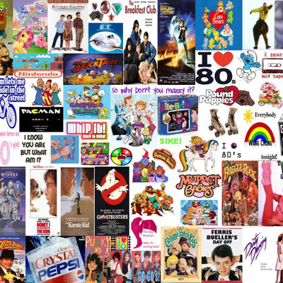 Timeline: 80's decade project