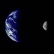 Earth and moon pia02441