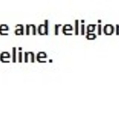 Timeline: sose and religion timeline.