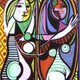 Picasso girl before mirror