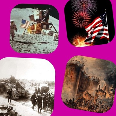 Timeline: 9 great moments in history by Carlota López