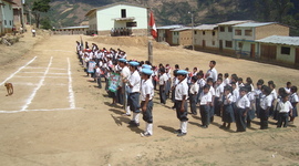 Timeline: Actividades Socioculturales en la I.E. "Indoamérica" 2010