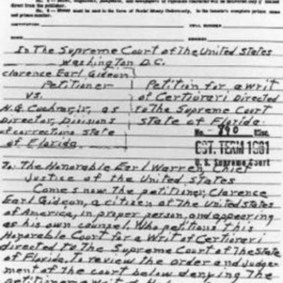 Timeline: Gideon v. Wainwright - One man changes the Constitution