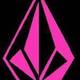 Volcom logo purple black