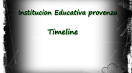 Timeline: Colegio Provenza