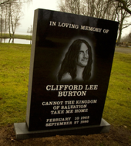 Clifford Lee Burton ( Cliff Burton) timeline | Timetoast timelines