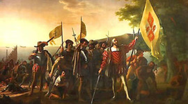 Timeline: Columbus "discovers" America