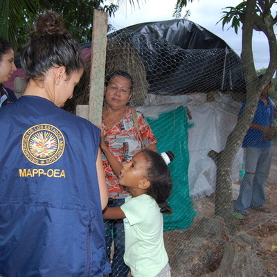 Timeline: Misiones  de Paz de la OEA