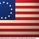 Revolutionary war flag