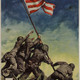 Wwii war bond poster marines iwo jima american flag 1lg