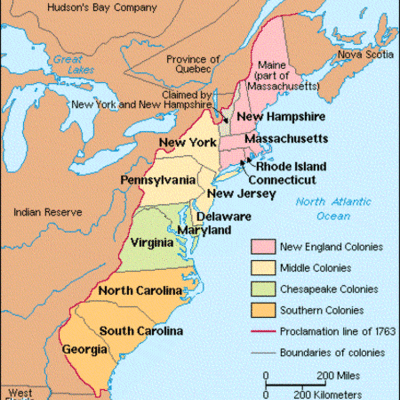 Timeline: Establishing English Colonies in America