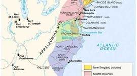 Timeline: english colonies in america