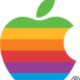 100px apple computer logo rainbow.svg