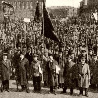 Timeline: Революция и гражданская война в России.