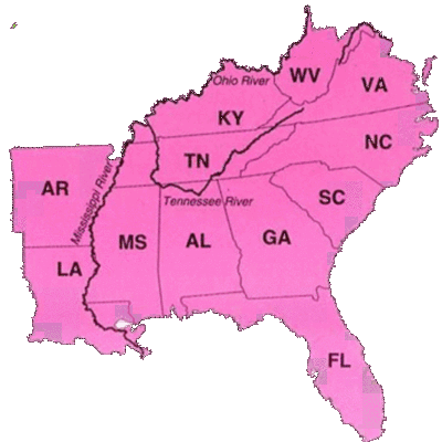 Timeline: When the States in the Southeast Region Gained Statehood