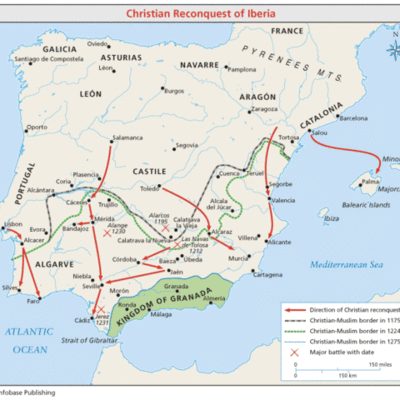 Timeline: The Christian Re-conquest of Spain